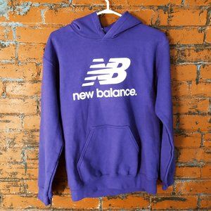 New Balance hoodie royal purple